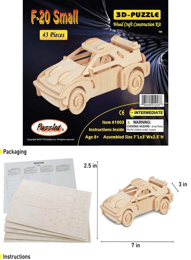 Puzzled 3D Puzzles - F-20 (Test) - Image 2